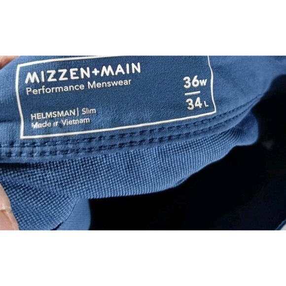 Mizzen + Main Helmsman 5 Pocket Performance Pants - Picture 4 of 9